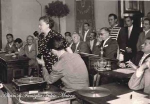 Convegno Parlamentari Dauni Foggia 27-9-53 -