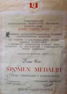 Documento Iugoslavia