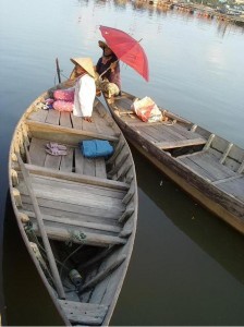 Sul fiume Thu Bon - Hoi An - VIETNAM 2006