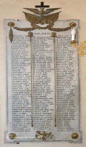 Lapide Caduti ! guerra - Chiesa delle Croci