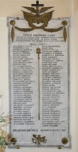 Lapide Caduti ! guerra - Chiesa delle Croci 2