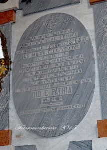 Lapide Caduti 1 guerra - Chiesa delle Croci 3
