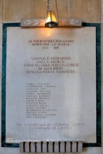 LapideCaduti 1 guerra - - Ferrovia