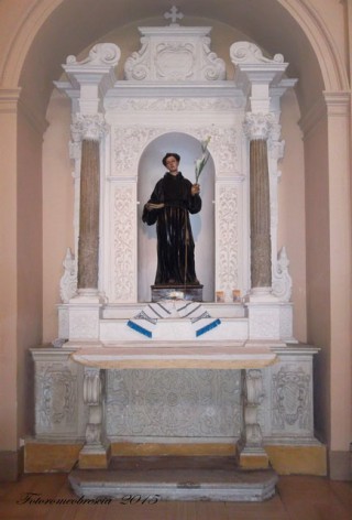 Chiesa della SS. Annunziata – altare dedicato a S. Antonio