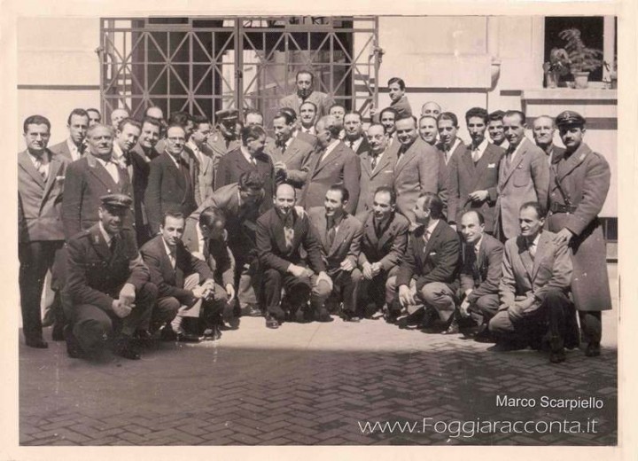 Cortile Prefettura anni '50