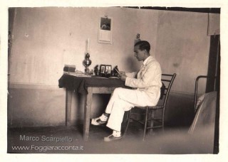 Nella sua stanza alle Tremiti - 1934