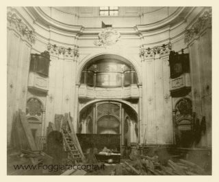 Chiesa di Santa Chiara nel periodo del dopoguerra